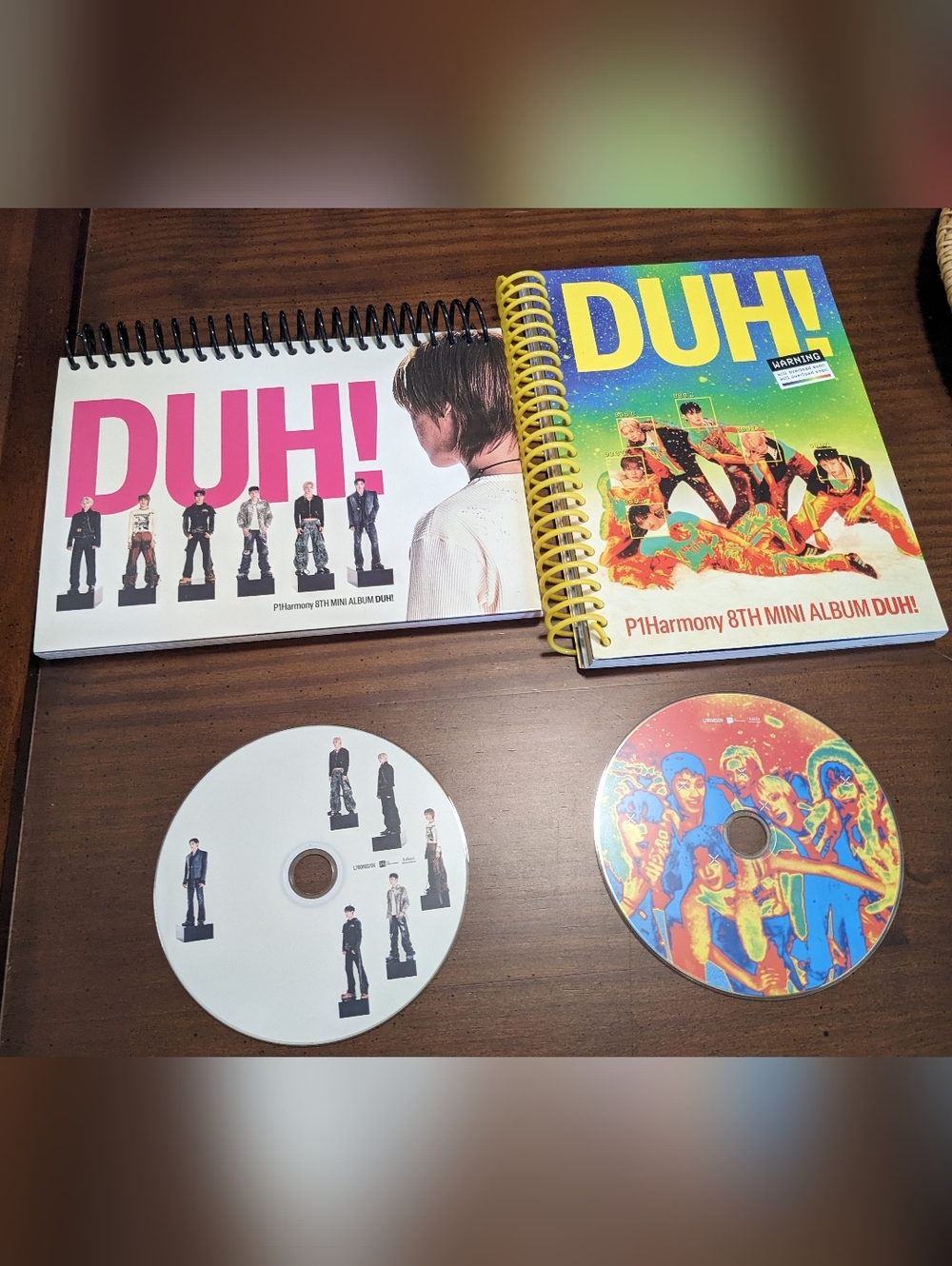 P1Harmony - DUH! 8th Mini Album CD  2 Versions K-POP 2025 Korea Pre-owned